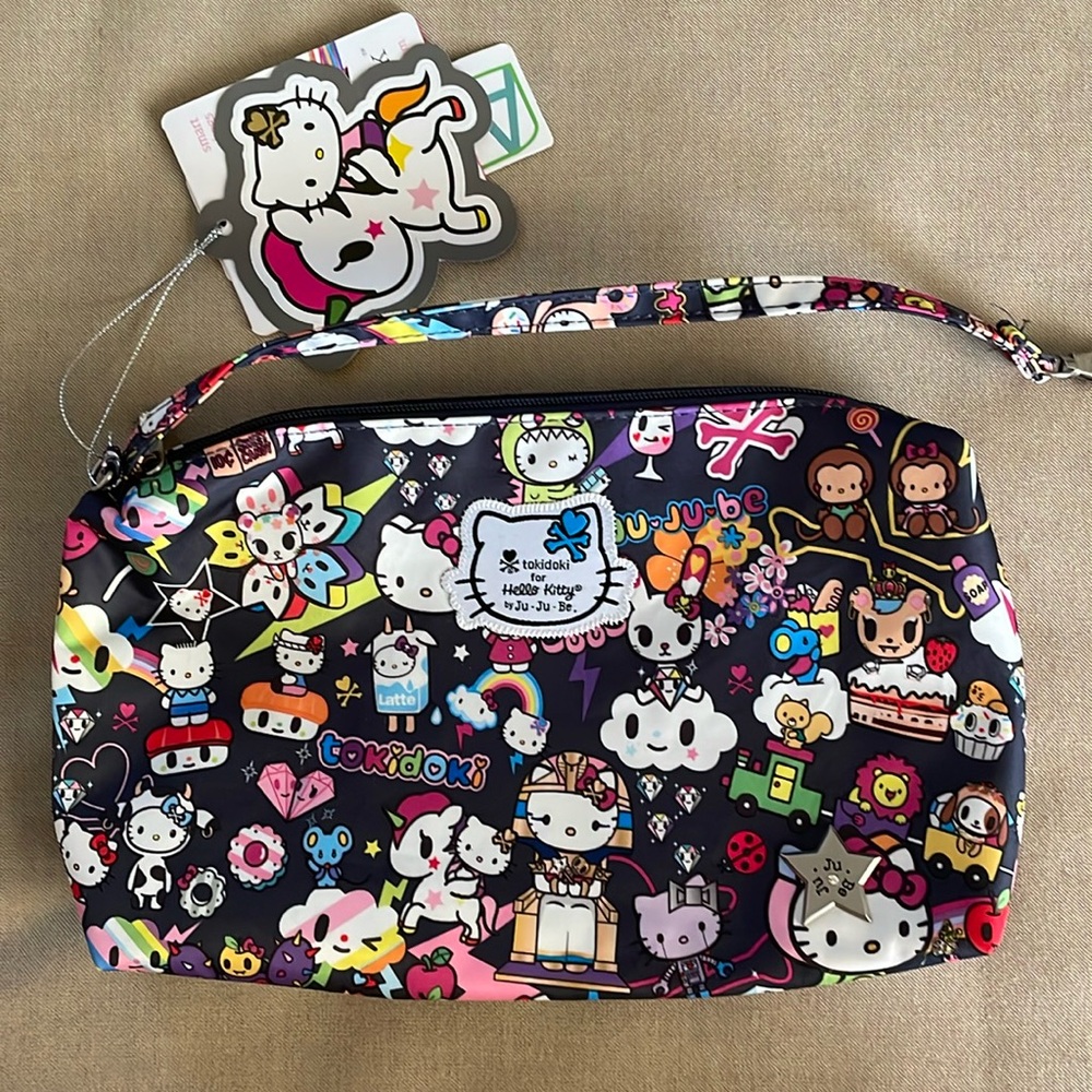 Tokidoki x Hello Kitty JuJuBe Be Quick Pouch Dream World NWT